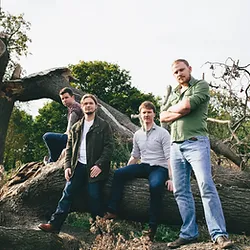 The four members of the band Rhyn